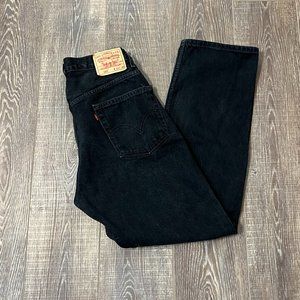 Levi’s 505 Black Jeans – Men’s Size 34 x 30